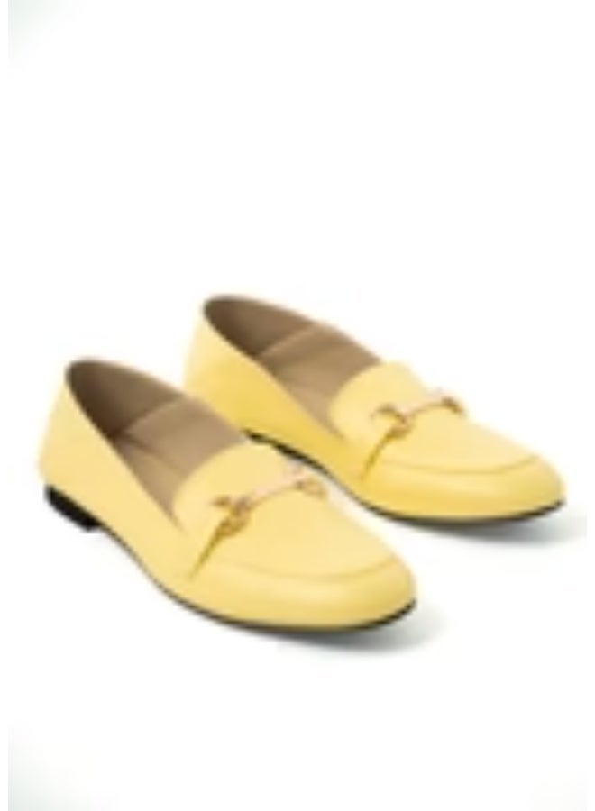 BOU Loafers Moccasin - Lemon Yellow - Image 1